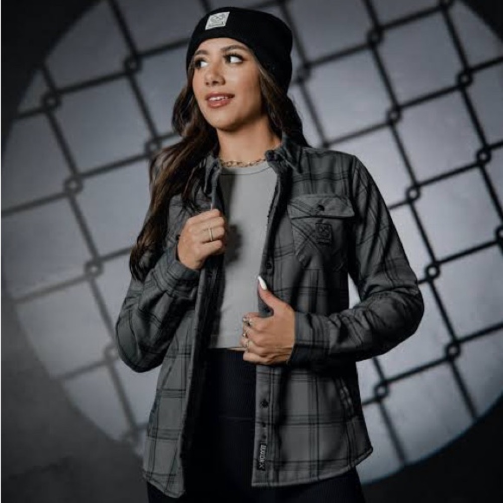 Dixxon Dakota Grey Flannel Women’s XL